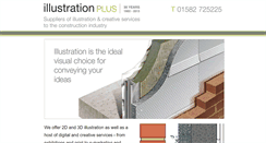 Desktop Screenshot of illustrationplus.co.uk